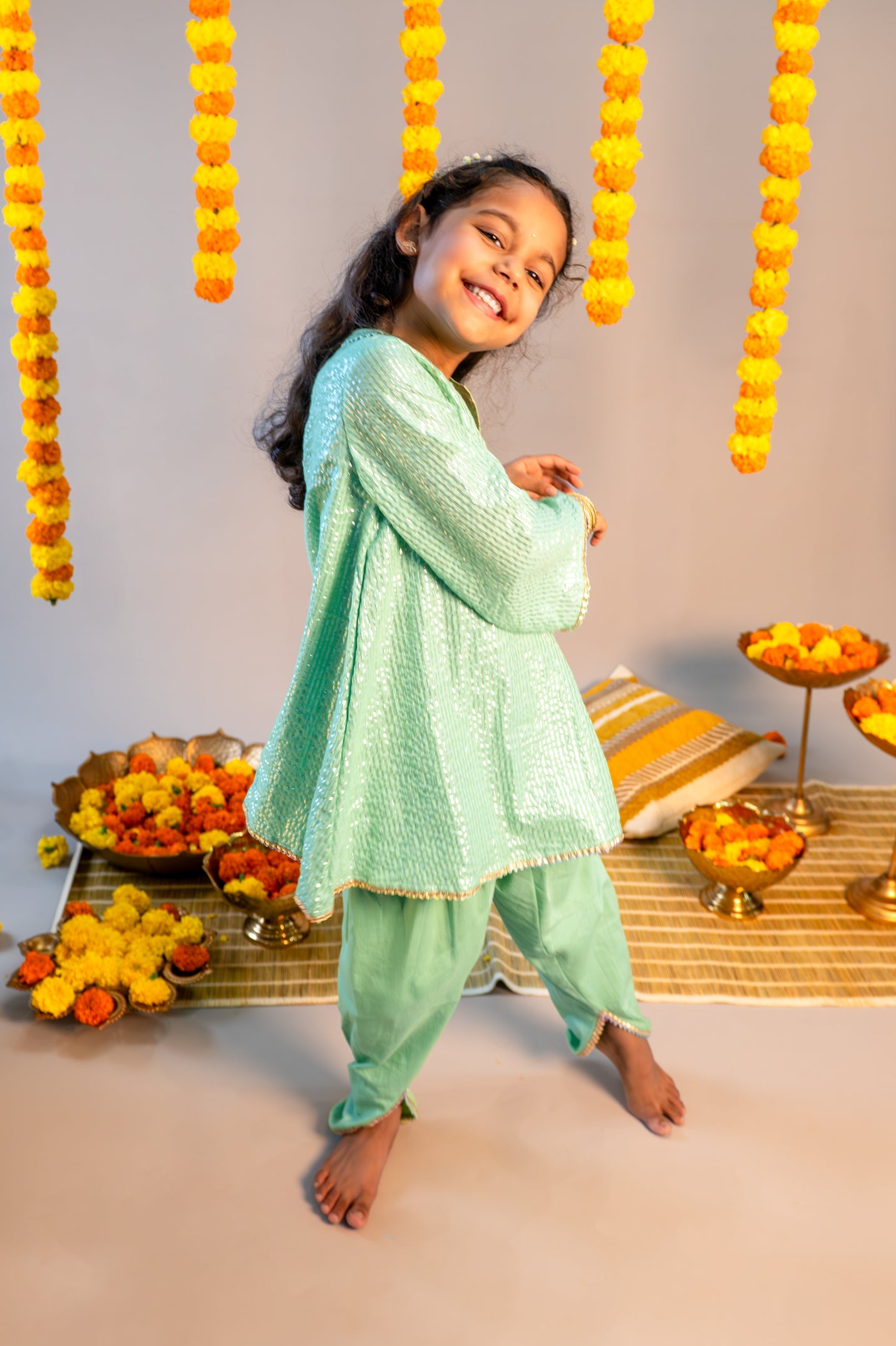 Green Sitara Set GIRLS