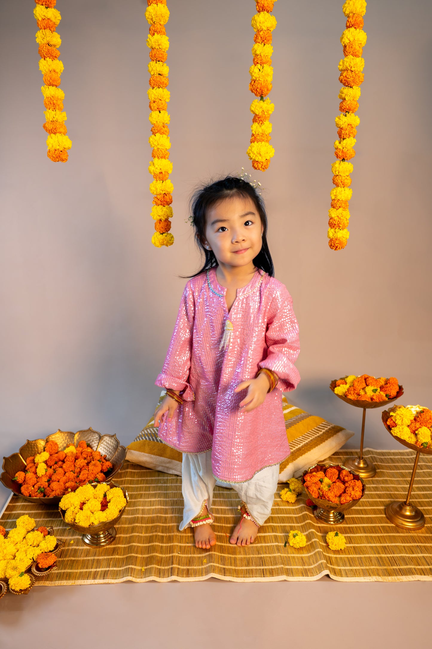 Gulabi Sitara Set