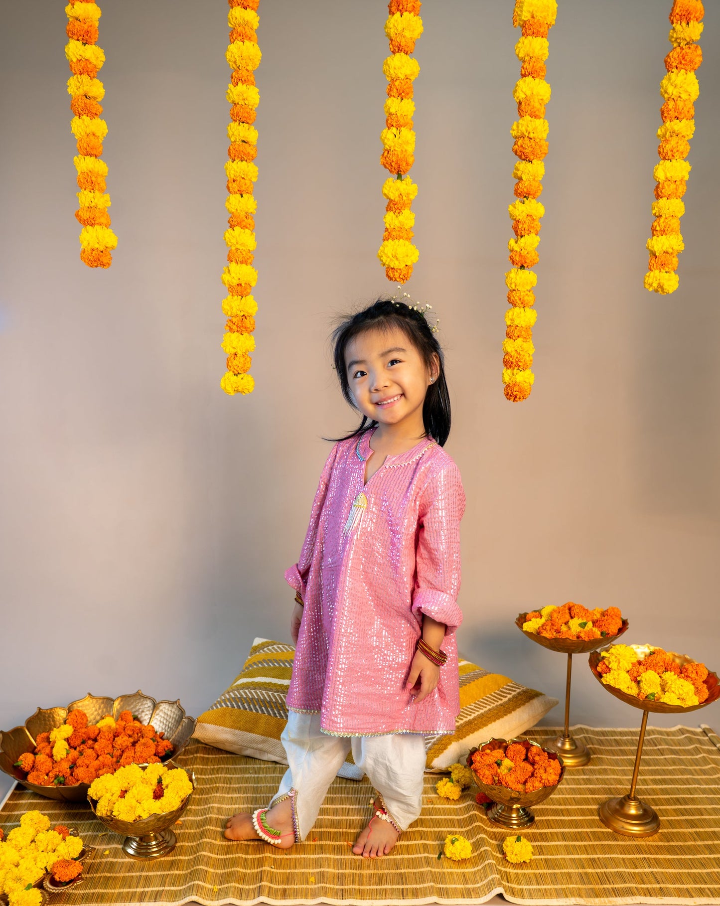 Gulabi Sitara Set