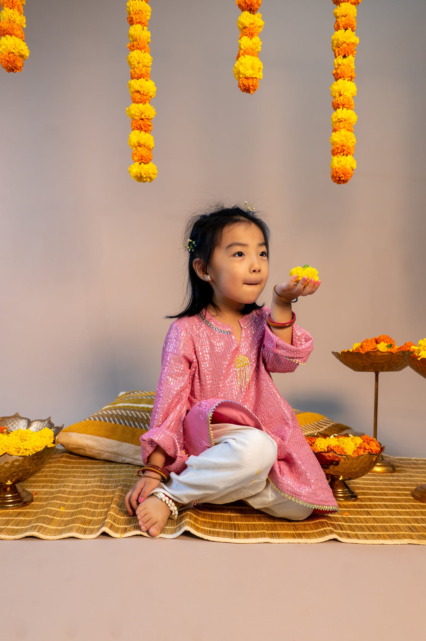 Gulabi Sitara Set