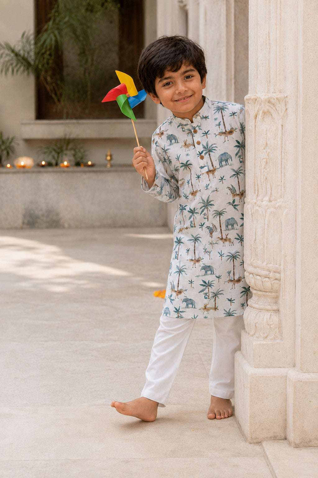 SHER BAHADUR KURTA & PANTS SET - BOYS
