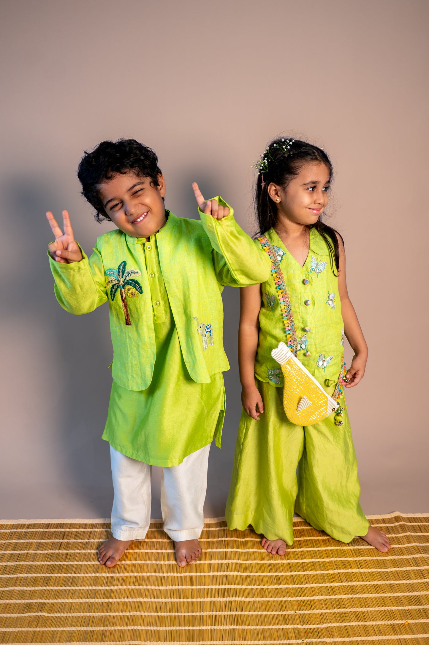 HARIYALI BUTTERFLY SET