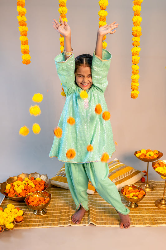 Green Sitara Set GIRLS