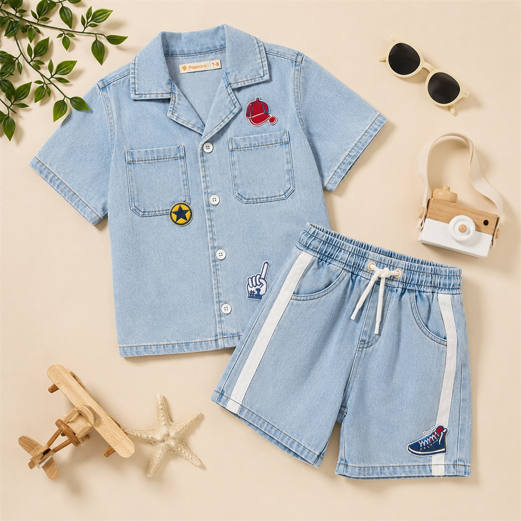 THE COOL DENIM SET