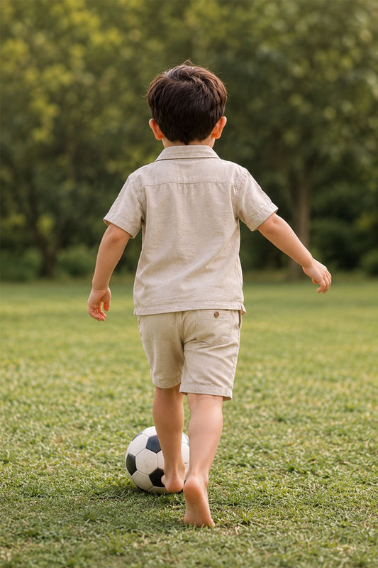 ELIS LINEN FOOTBALL SHIRT