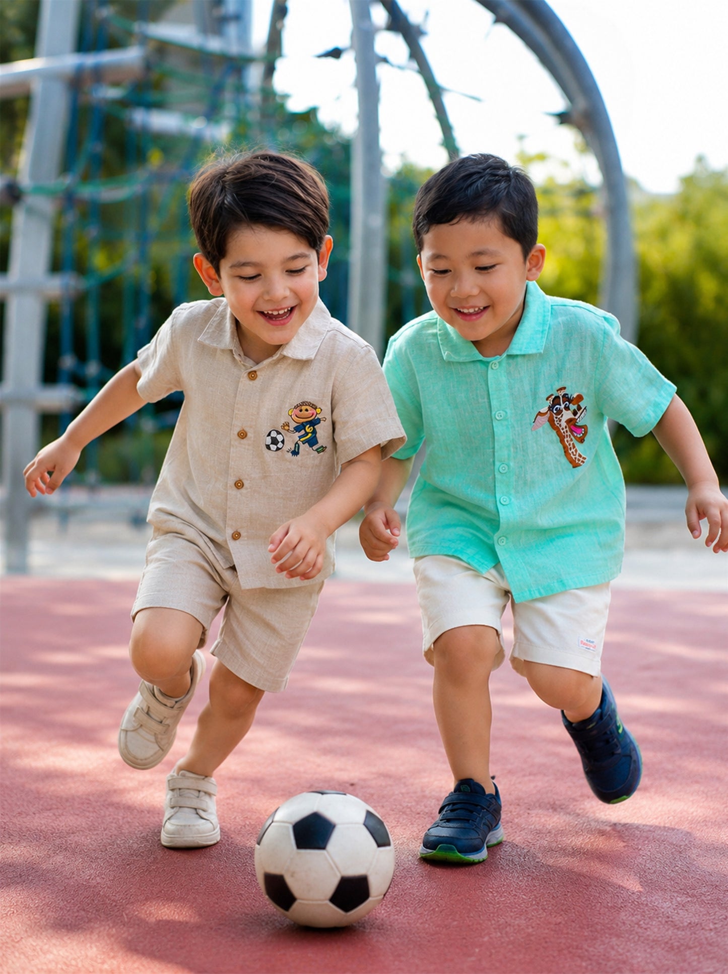 ELIS LINEN FOOTBALL SHIRT