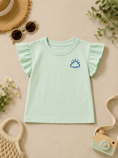 AZALEA T-SHIRT- MINT GREEN